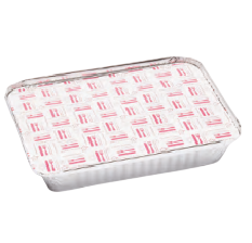 Envase Aluminio+tapa 10 Canelones 890 ml. 25 u.