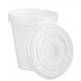 Vaso + Tapa Térmico Porex 7oz 210 ml. 25 u.