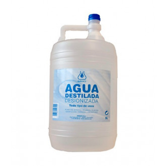 Agua Destilada 4 L.  caja 4 u.