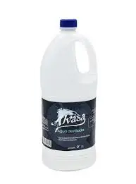 Agua Destilada 4 L.  caja 4 u.