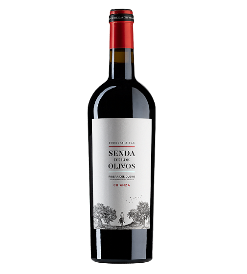 Ribera, Tinto Senda de los Olivos Bodegas Zifar Crianza 2019 75 cl.