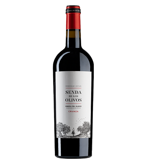Ribera, Tinto Senda de los Olivos Bodegas Zifar Crianza 2020 75 cl.