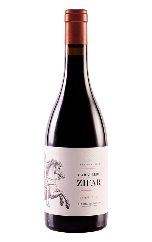 Ribera, Tinto Caballero Zifar Reserva 2019 75 cl. Tempranillo