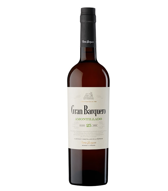 Gran Barquero Amontillado 25 años- 19º 70 cl. Montilla-Moriles