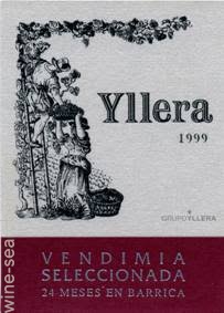 Yllera Vendimia Seleccionada Reserva 24 meses 1999 75 cl. Castilla Leon