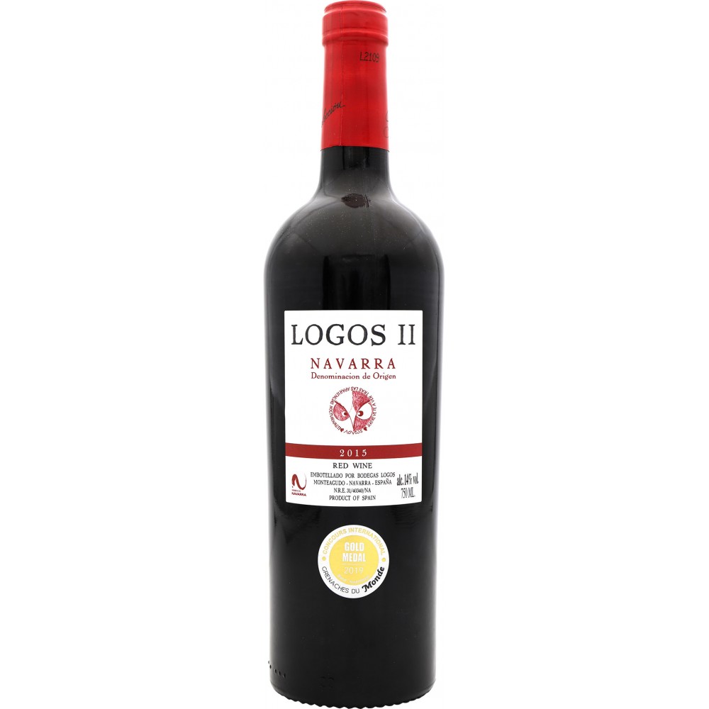 Navarra, Tinto Logos II Bodegas Escudero Reserva 2015 75cl.