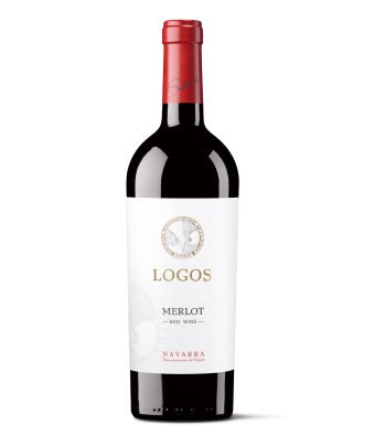 Navarra, Tinto Crianza Logos Merlot 75cl.