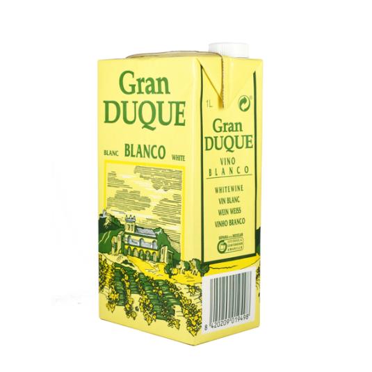 Blanco Gran Duque brik 1 L. caja 12 u.