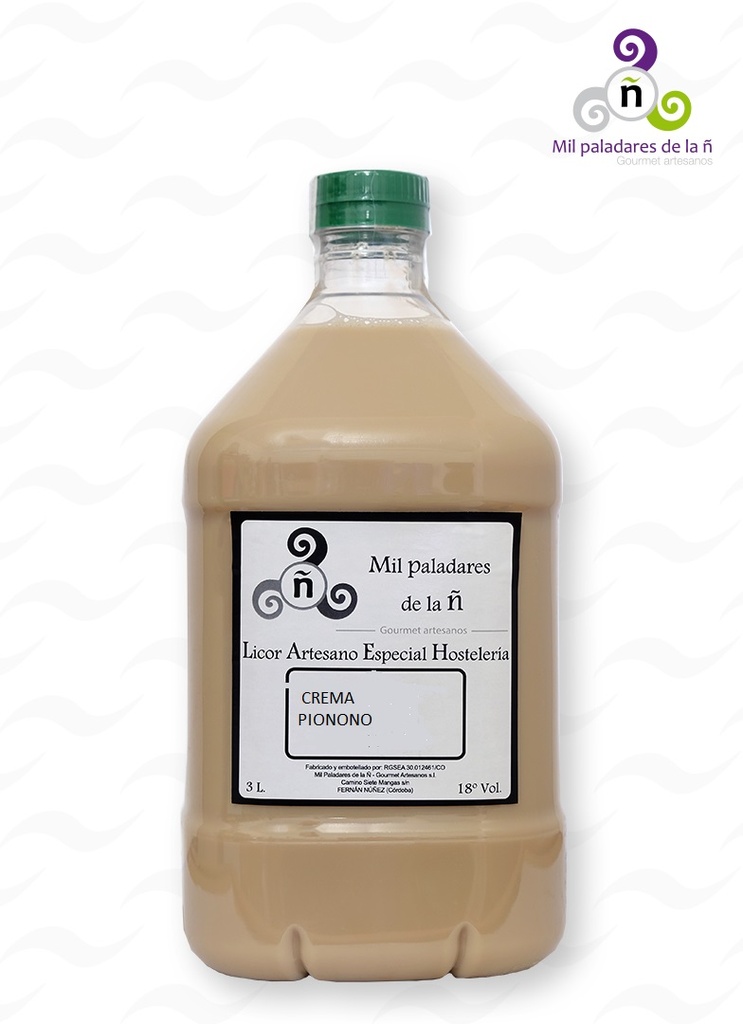Crema de Pionono 15º 3 L. Mil Paladares Ñ