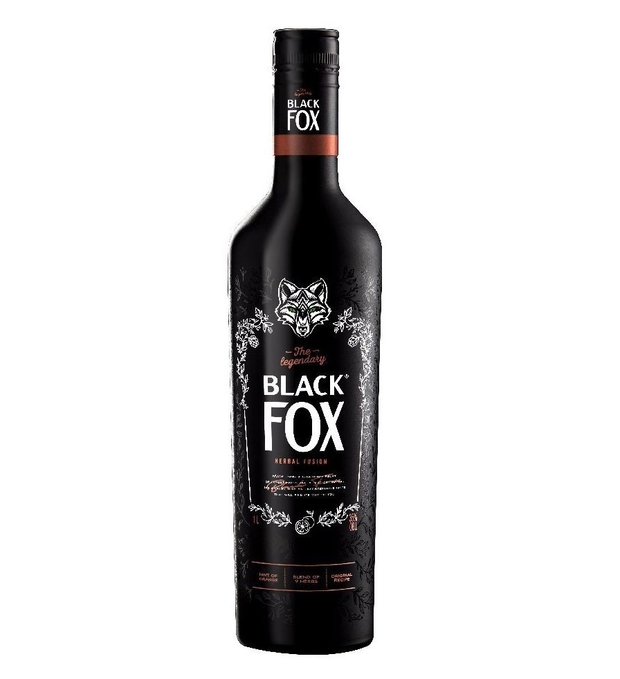 Licor de Hierbas Black Fox 70 cl.