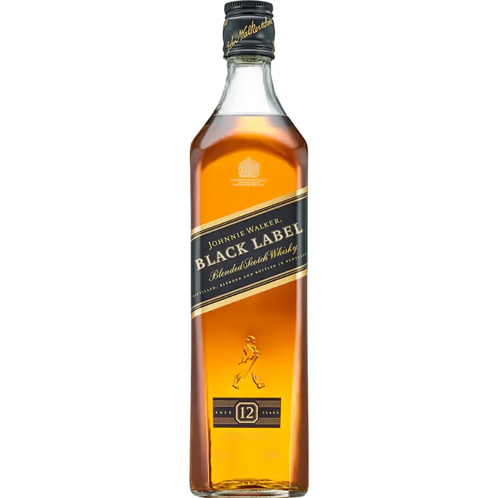 Whisky J. Walker Black Label 12 Años (Etiqueta Negra) 40º 1 L. 