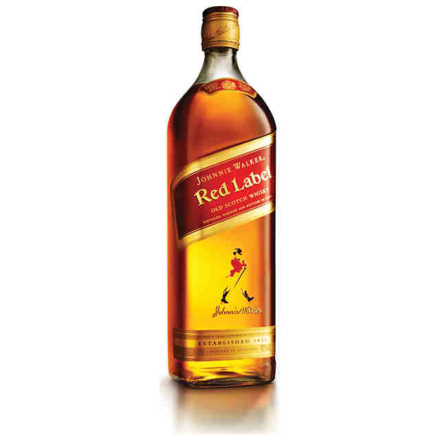 Whisky J. Walker Red Label (Etiqueta Roja) 40º 1L. Escocia