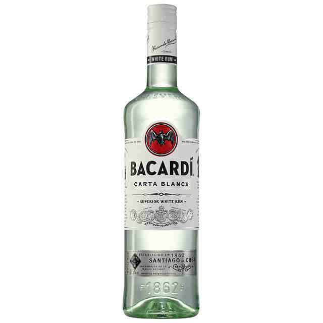 Ron Bacardi Carta Blanca 37,5º 1L. Puerto Rico