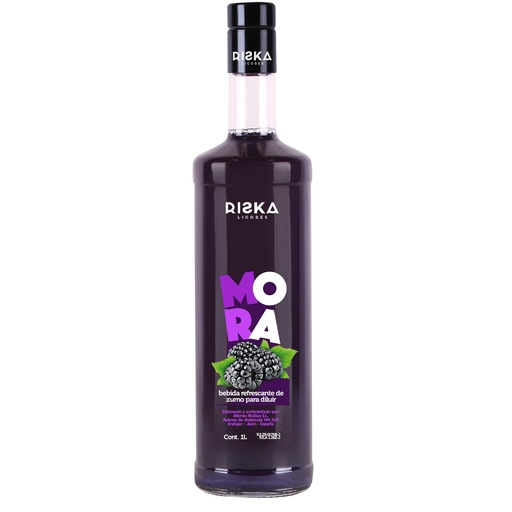 Licor sin Riska 1L. Mora