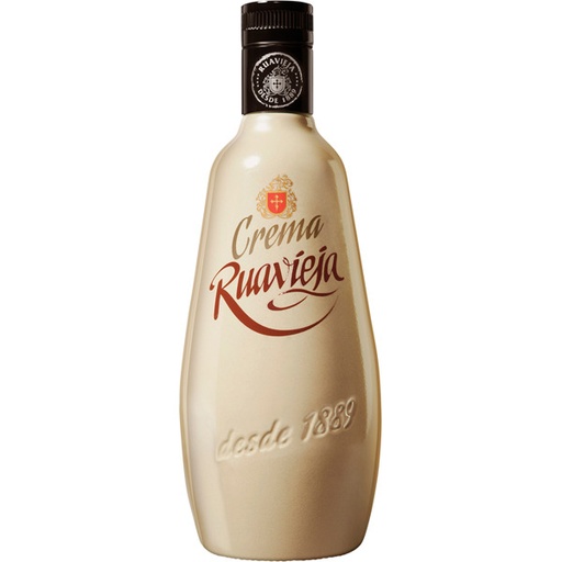 Orujo Aguardiente Crema "Ruavieja" 70 cl.