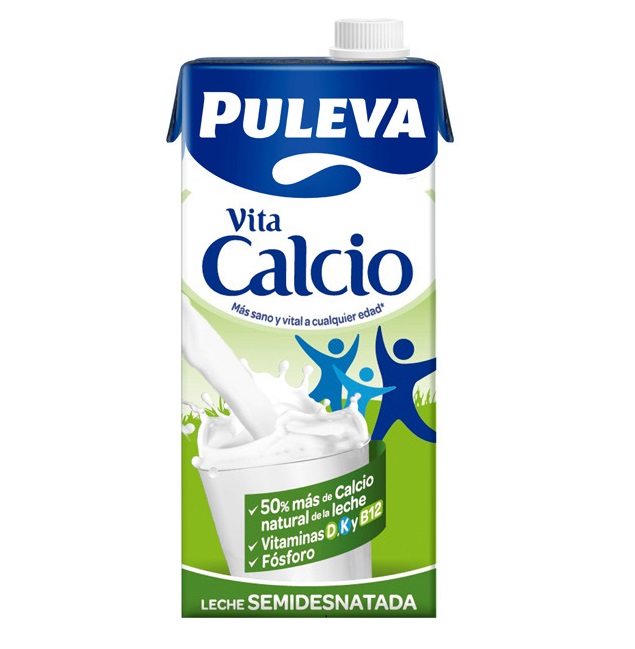 Leche Puleva Calcio Semi 6x1L.