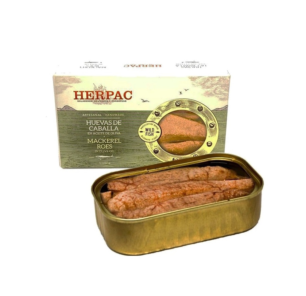 Huevas Caballa Herpac Oliva 120 gr.