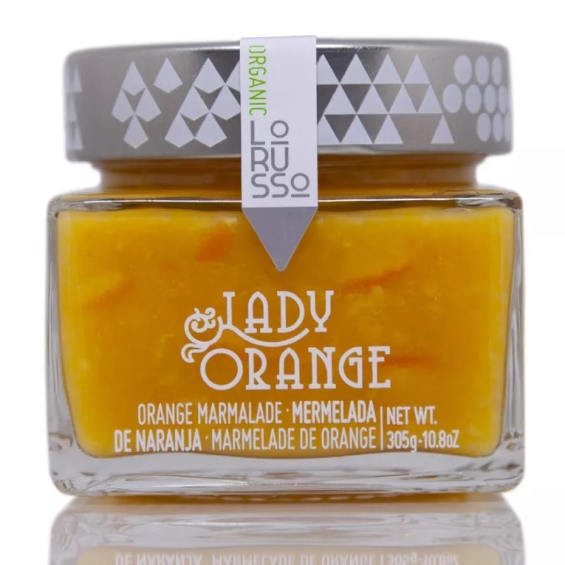 Mermelada Lorusso Naranja Amarga Ecologica 85% fruta 305 gr.