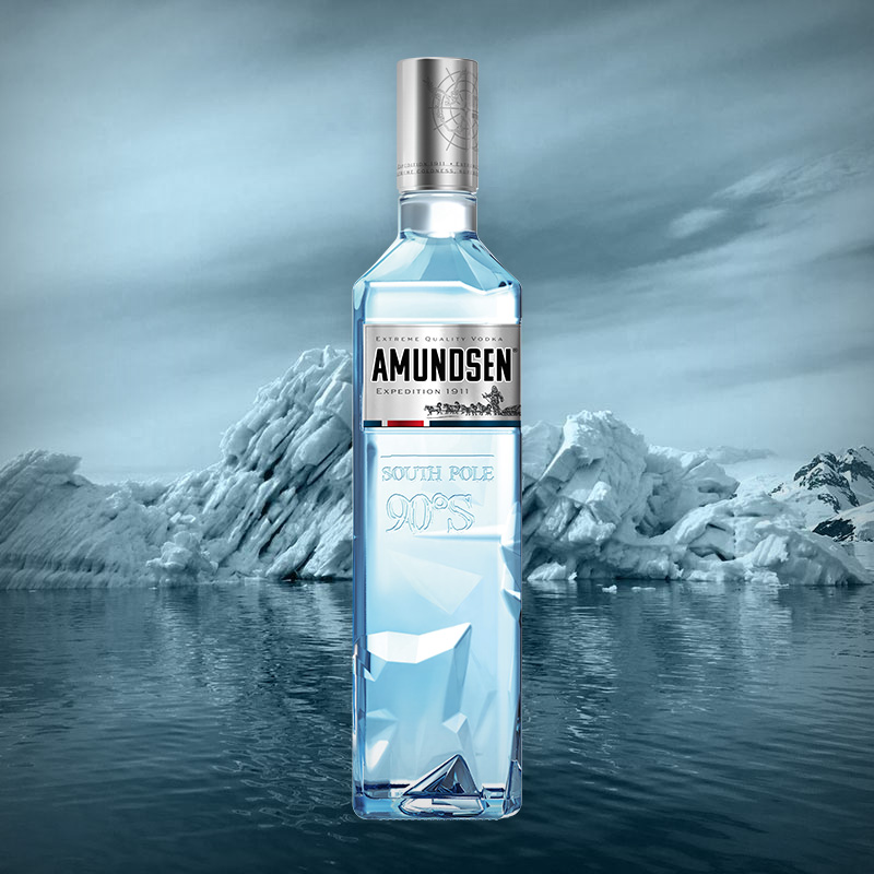 Vodka Amundsen Oxefruit 70 cl.