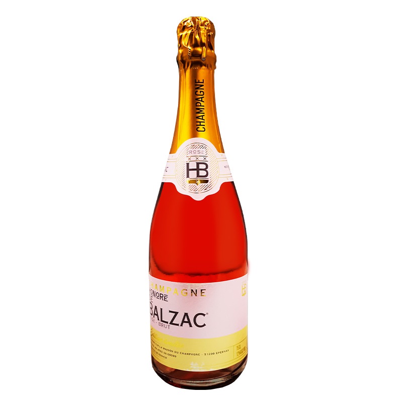 Balzac Épernay Brut Rosé-Champagne 75 cl.