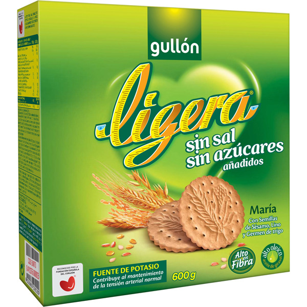 Galleta Gullon María Ligera s/a 400 gr.