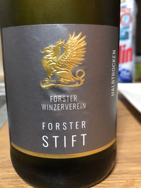 Alemania, Blanco Forster Stift Riesling halbtrocken 2020 75 cl.