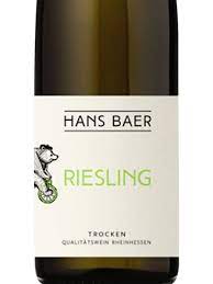 Alemania, Blanco Riesling Trocker Hans Baer Rheinhessen 2021 75 cl.