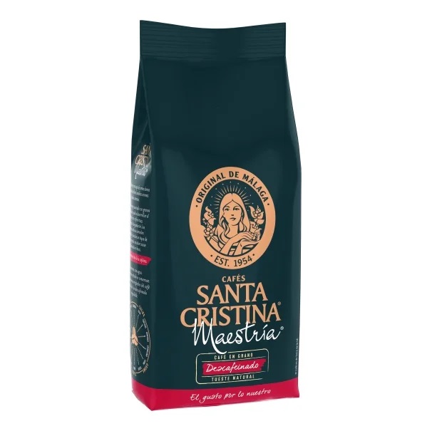 Café Santa Cristina Maestria Descafeinado Grano 500 gr.