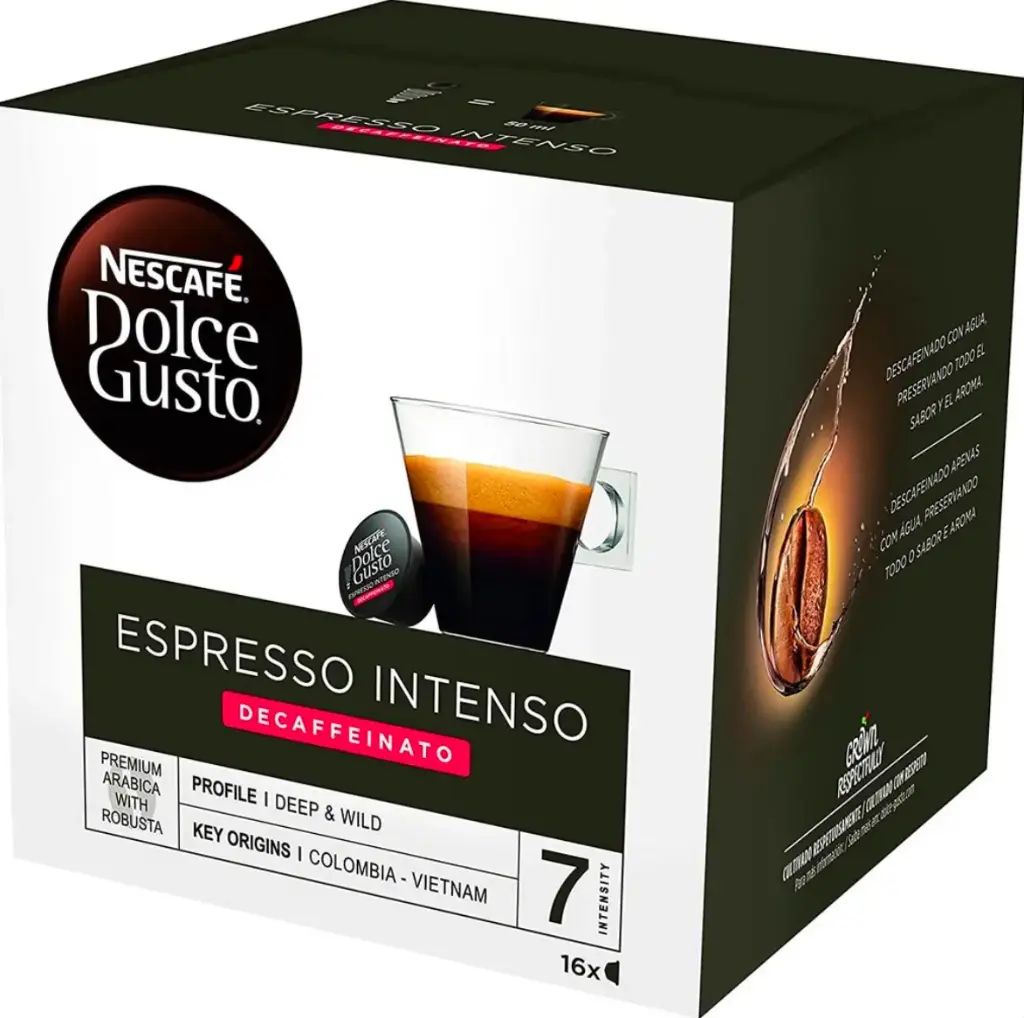 Café Dolce Gusto Descafeinado Intenso 16 u. Int.7