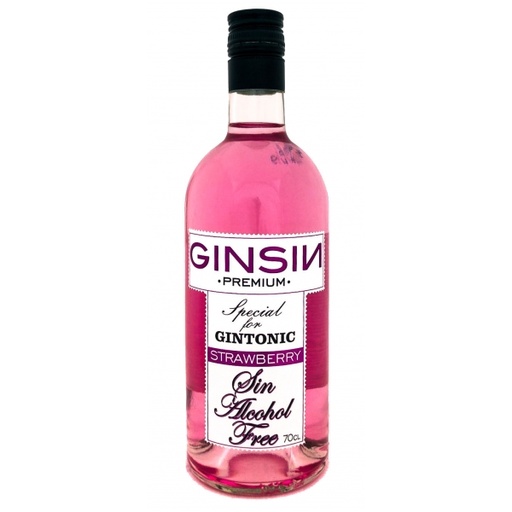 Gin s/alcohol Strawberry 70 cl.