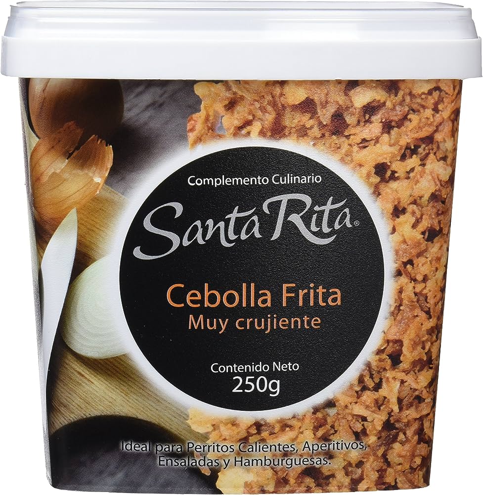 Cebolla Frita Crujiente Santa Rita 250 gr.