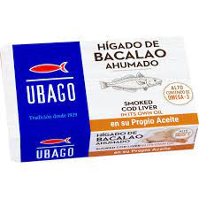 Higado de Bacalao Ubago RR125