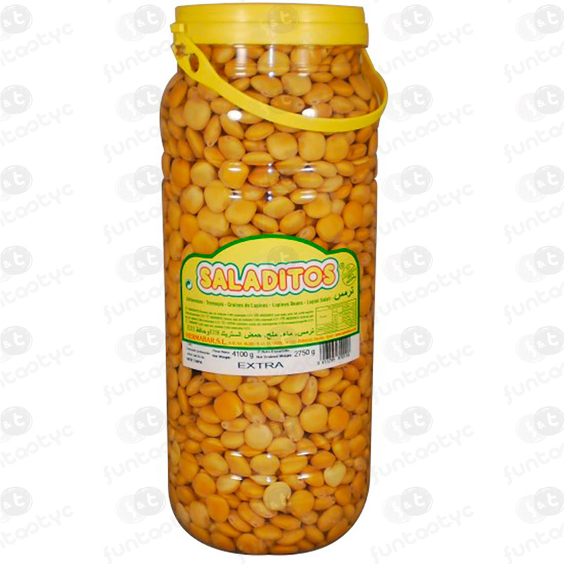 Altramuces Saladitos Tarro 1.3 kg. Bruto