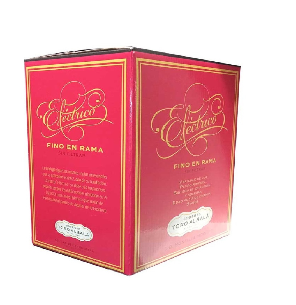 Fino Electrico en Rama Toro Albalá Box 15 L. Montilla-Moriles
