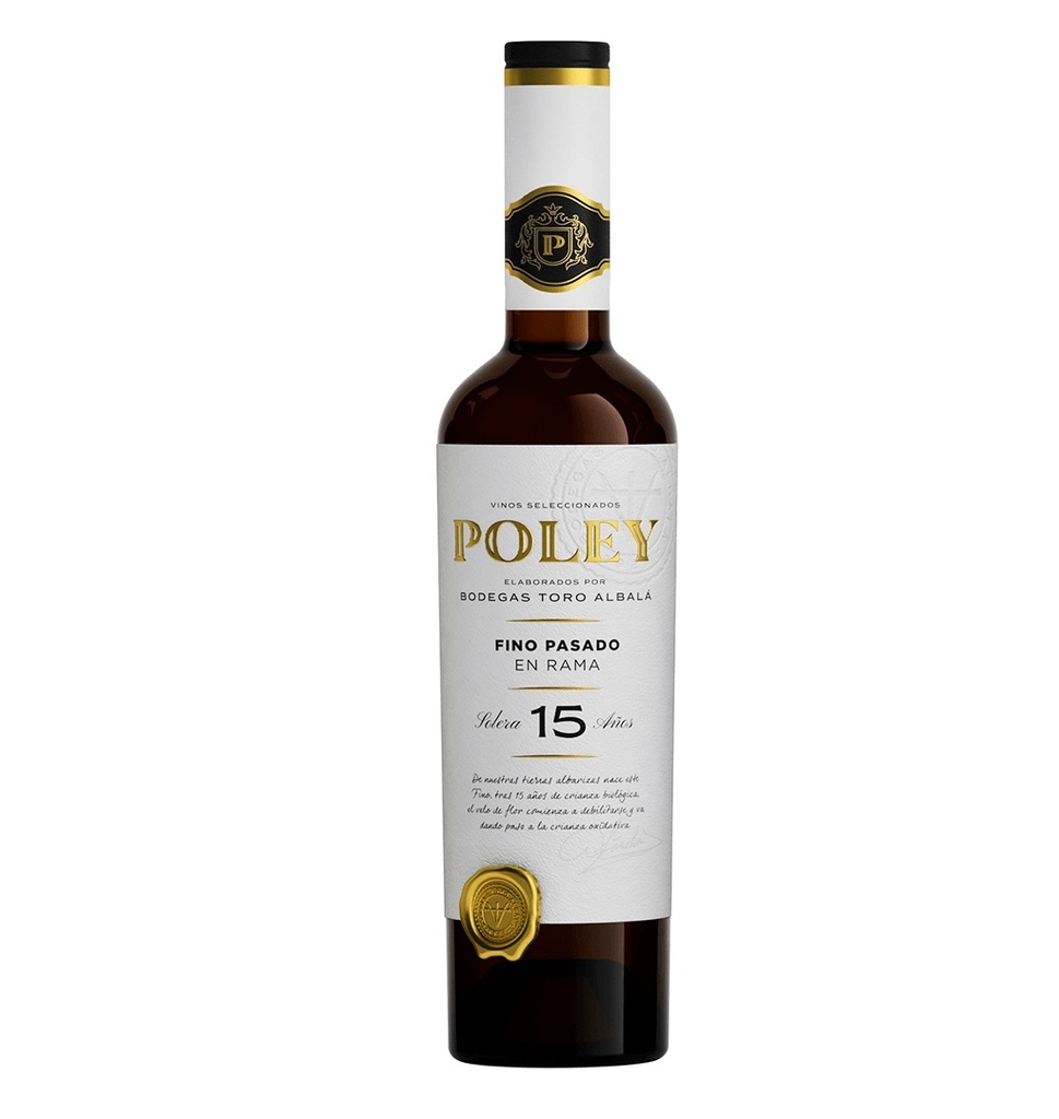 Montilla-Moriles, Fino Pasado Viejo Poley 15 años Toro Albalá 500 ml.