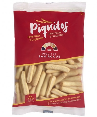 Piquitos Horno San Roque bolsa 250 gr. 12 u. Clasico