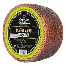 Queso Viejo Reserva Mezcla Picante Capricho el 1/2 Pieza el kg. Leche Cruda