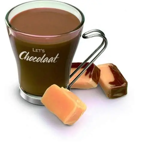 Chocolaat Caramelo 12 sobres 25 gr. Crispins