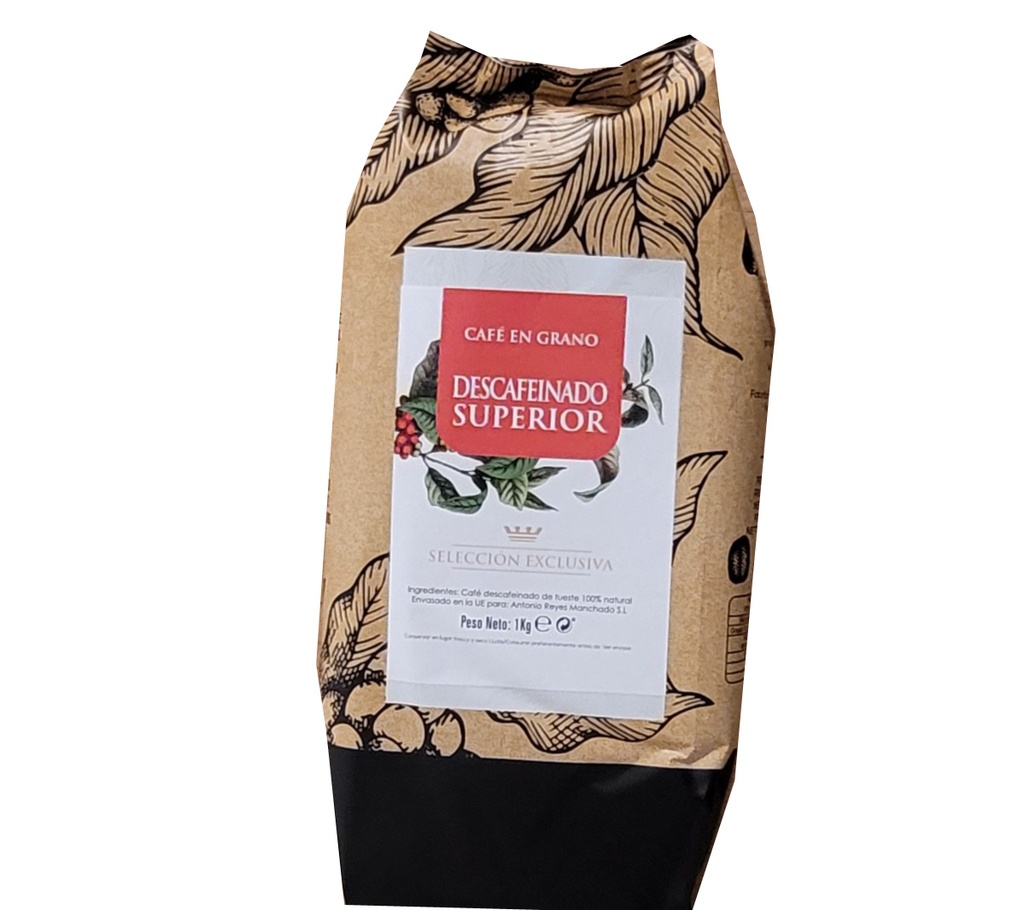 Café Roaster Descafeinado Superior Grano 1 kg.