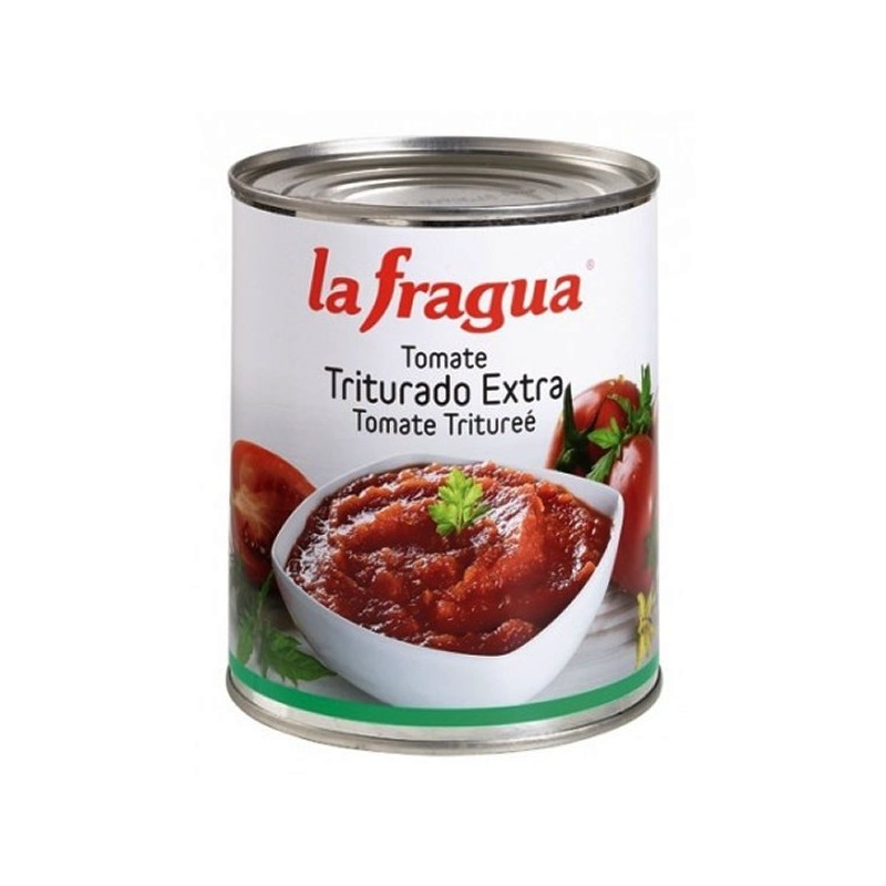 Tomate La Fragua Triturado Doble Concentrado Extra lata 1/2 kg.