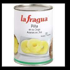 Piña en su jugo La Fragua 1 kg. 8/10 Lata