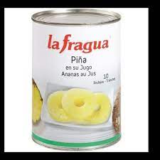 Piña en su jugo Lata 1 kg. 8/10p. La Fragua
