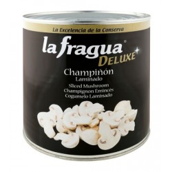 Champiñón La Fragua Deluxe Laminado Iª Lata 3 kg.