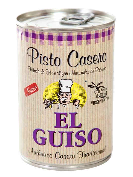 Pisto Casero lata 500 ml. El Guiso