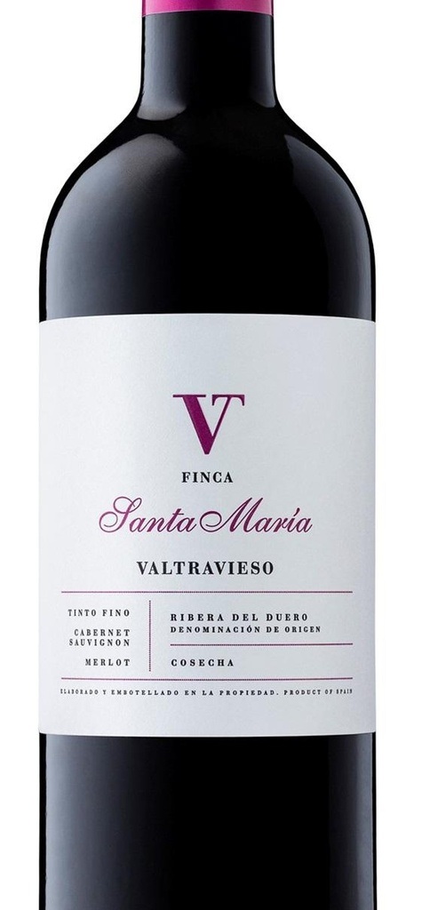 Valtravieso Finca Santa Maria Roble de 8 m. 2022 75 cl. Ribera