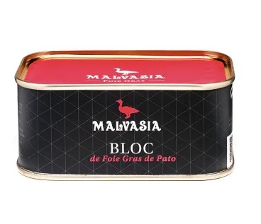 Bloc Foie de Pato Malvasia lata 190 gr.