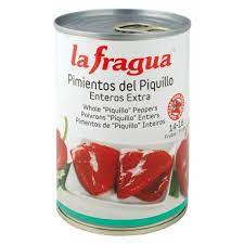 Pimiento Rojo al Natural Entero Extra Lata 500 La Fragua