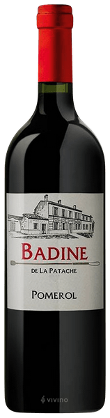 Francia, Tinto Badine de la Patache Pomerol 2019 75 cl.