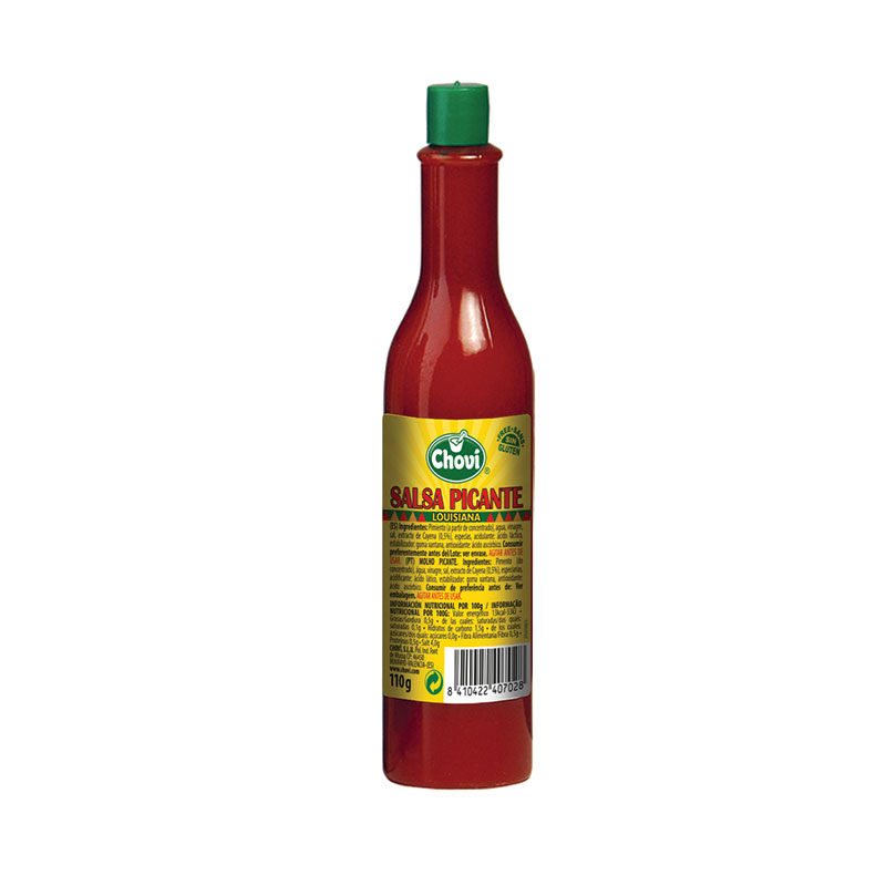 Salsa Picante Louisiana Chovi bote 110 gr.