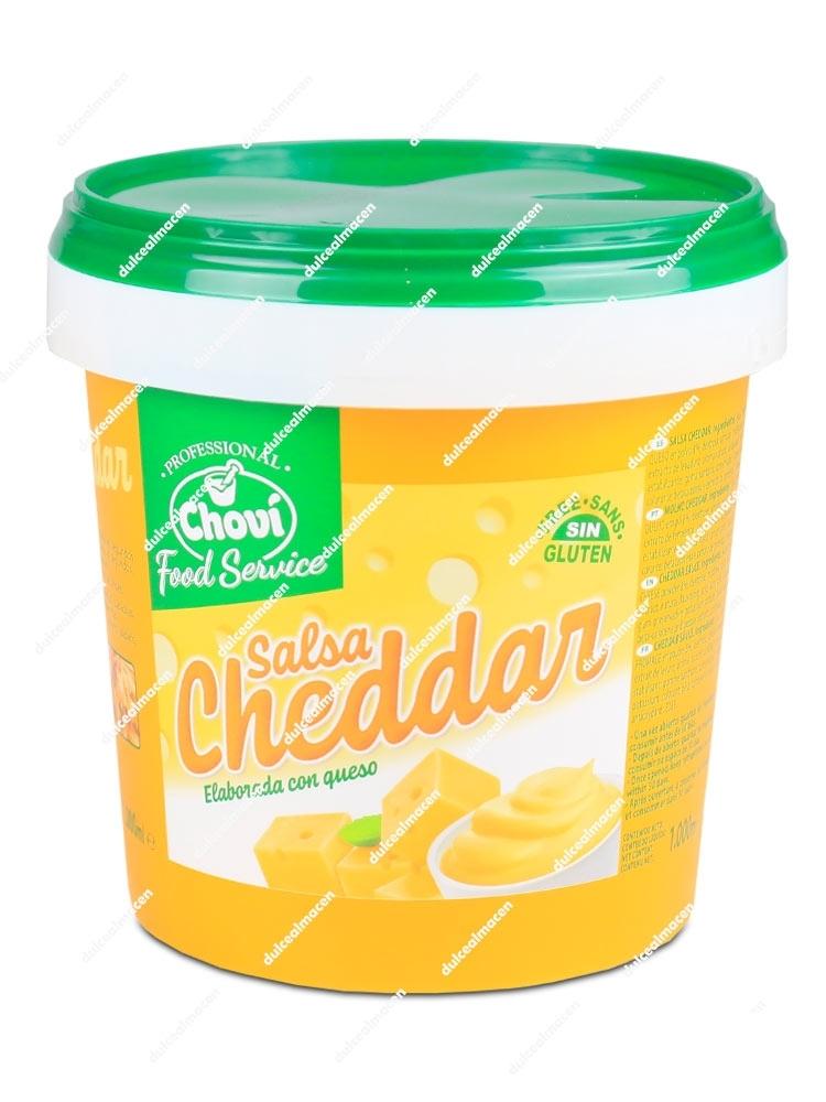 Salsa Chedar Chovi Tarrina 1 L.